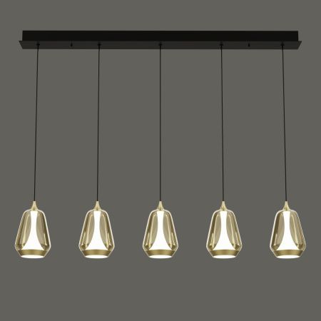 Светильник подвесной Delight Collection MD24001011-5B brass/champagne