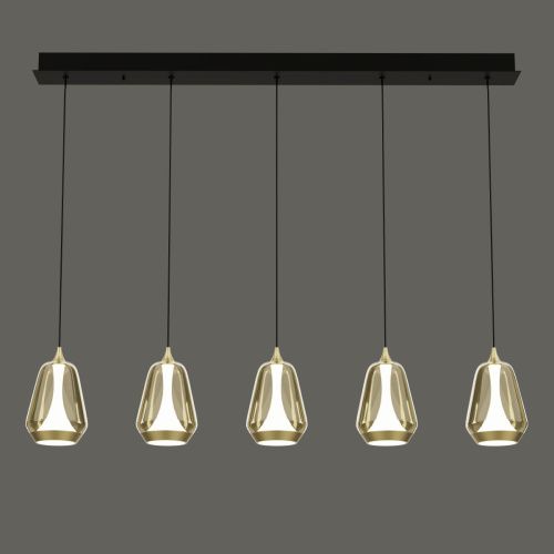 Светильник подвесной Delight Collection MD24001011-5B brass/champagne - фото 2