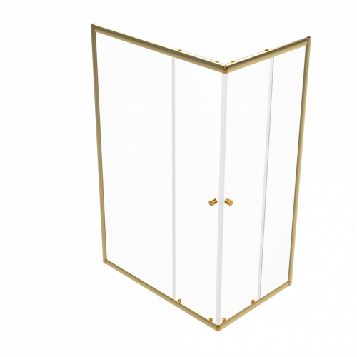 Душевой уголок Тритон Вента-Голд Щ0000073920 120х80 стекло прозрачное профиль хром без поддона - фото 3