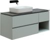 Тумба под раковину Allen Brau Infinity 1.21005.PWM 120х50 подвесная цвет зеленый