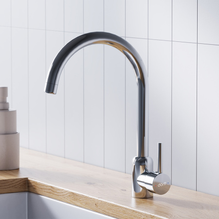 Смеситель для кухни Dorff Logic D3007000 на мойку хром