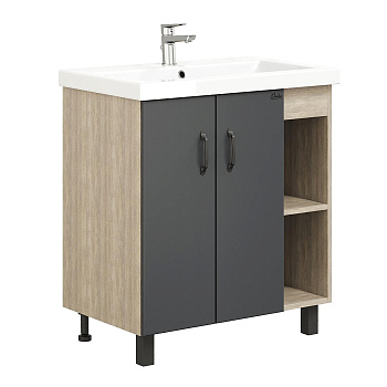 Тумба под раковину Onika Тимбер 108053 77х45х68 напольная