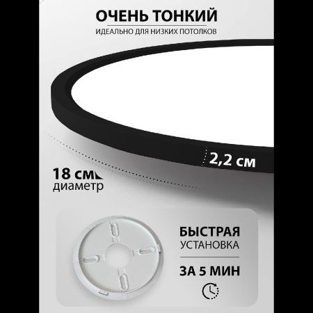 Светильник потолочный Natali Kovaltseva Plain (Плаин) LED LAMPS 81114/1C