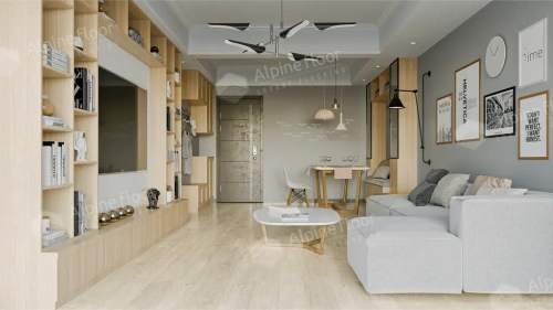 Кварцвиниловая плитка Alpine Floor Liberty Loose Lay ECO 23-6 Сонома толщина 0.5 см 43 класс 1227х187 - фото 2