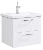 Тумба под раковину Aqwella Y MAN01062 60х40 подвесная цвет белый