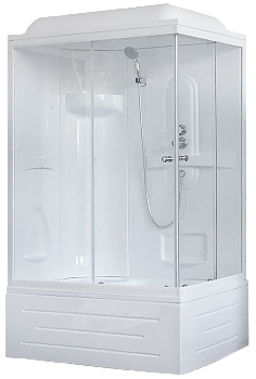 Душевая кабина Royal Bath BP RB8100BP1-T-L 100х80 прямоугольная с крышей ориентация левая Душевая кабина Royal Bath BP RB8100BP1-T-L 100х80 прямоугольная с крышей ориентация левая