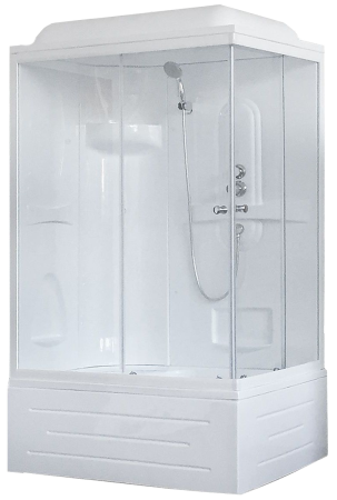 Душевая кабина Royal Bath BP RB8120BP1-T-L 120х80 прямоугольная с крышей ориентация левая