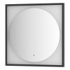 Зеркало с подсветкой Defesto ECLIPSE DF 2232R 70х70 подвесное