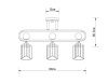Люстра потолочная Arte Lamp Glamore (Гламоре) A5076PL-3BK