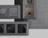 Рамка двухместная Ambrella Volt Line (Лине) AF110652