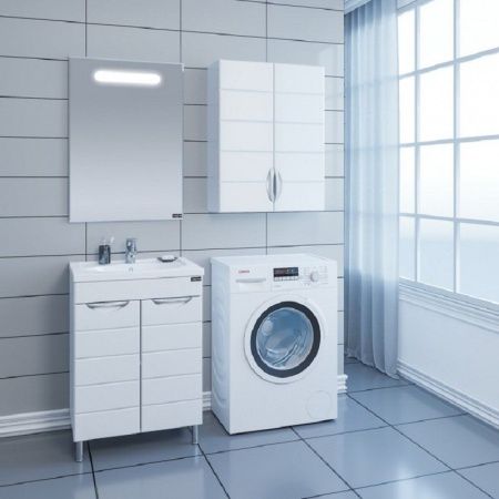 Шкаф СанТа Родос 406001 60х80 подвесной цвет белый