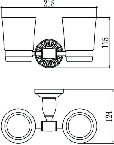 Стакан Savol S-006668C - фото 2