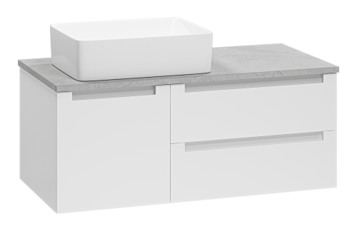 Тумба под раковину Brevita Cargo CAR-01100-011П2Я 99х49х40 подвесная - фото 5