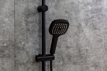 Душевая стойка Orange O-Shower OW04b настенная цвет черный