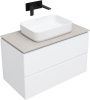 Тумба под раковину Allen Brau Infinity 1.21001.WM 80х50 подвесная цвет белый