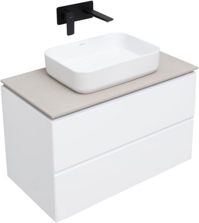 Тумба под раковину Allen Brau Infinity 1.21001.WM 80х50 подвесная цвет белый