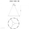 Люстра подвесная iLedex Vision (Висион) 2063-D800 BR
