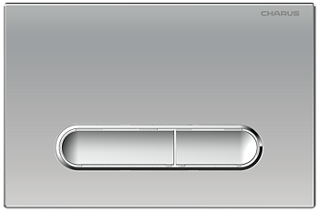 Клавиша смыва механическая CHARUS Magnus FP.340.46.01 цвет хром матовый