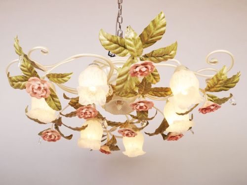 Люстра подвесная Abrasax Irma (Ирма) PL.6502-6CREAM - фото 2