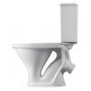 Унитаз-компакт напольный с бачком Santeri Вест 1P2018S0000BF белый с сиденьем каскадный смыв