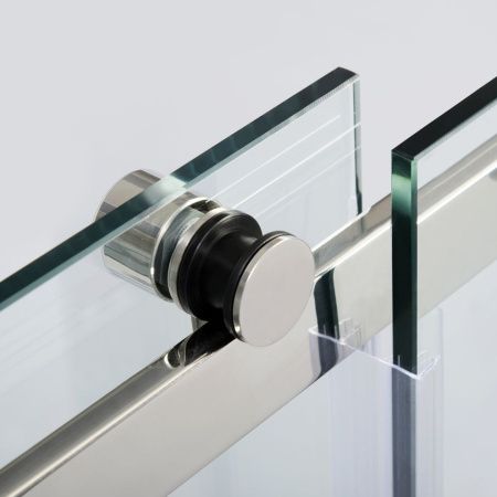 Душевая дверь Wasserkraft 58R31 140х200 стекло прозрачное профиль хром