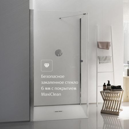 Душевая дверь Roca CAPITAL 7.M460.9.012.M 90х195 стекло прозрачное профиль хром