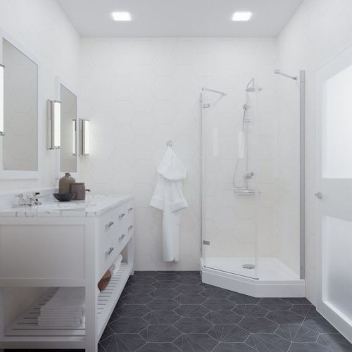 Душевой уголок Тритон Сигма Щ0000054218 90х90 стекло прозрачное профиль хром с поддоном - фото 5