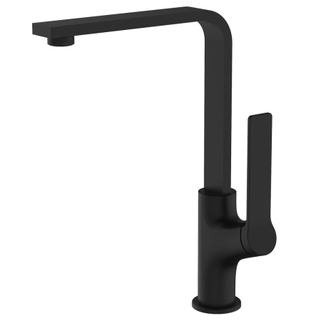Смеситель для кухни Azario VISE AZ-VQQ568330PA на мойку черный матовый