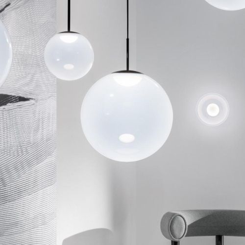 Светильник подвесной Delight Collection Ball (Балл) 10268P/D400 white - фото 2