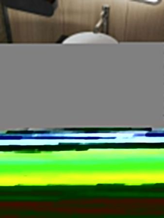 Тумба с раковиной Orange Line Li-60TubMDF+B07-345W 60х50 подвесная цвет черный