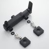 Душевая стойка Raffine F3699H настенная цвет черный
