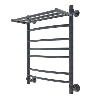 Полотенцесушитель Veconi Nemi-B N6050GR-B 50х60 водяной графит