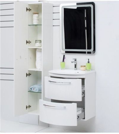 Шкаф-пенал De Aqua Токката 00167317 30х180 подвесной