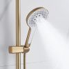 Душевая стойка Rose R3936G настенная цвет золото