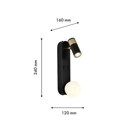 Бра Favourite Invento (Инвенто) 4171-2W