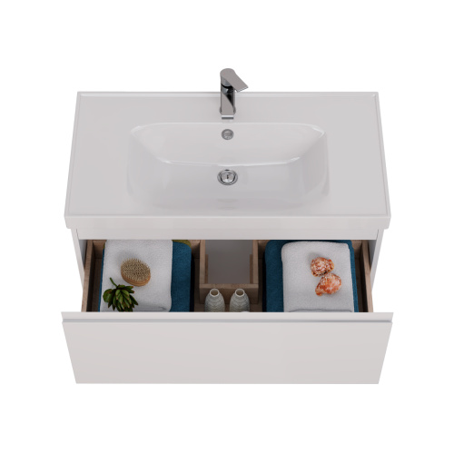 Тумба под раковину LeMark Veon Mini LM02VM90T 86,6х44,8х43 подвесная - фото 3