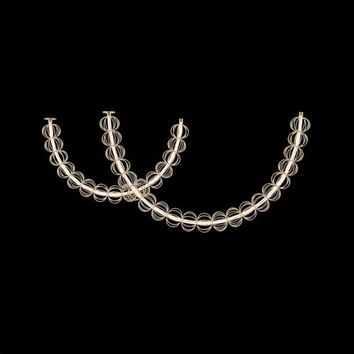 Светильник подвесной Maytoni Golden Cage Modern MOD216PL-L42G3K - фото 4