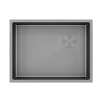 Кухонная мойка Paulmark NEXT-SKEW 58 UNI PM885844-MG 58х44 цвет матовый серый