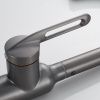 Смеситель для кухни Raffine F103T на мойку оружейная сталь