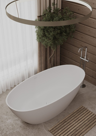 Смеситель для ванны и душа Allen Brau Priority 5.31008-BN напольный никель