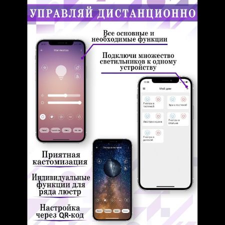 Светильник настенный Natali Kovaltseva Magic (Магиц) LED LAMPS 81120/1W