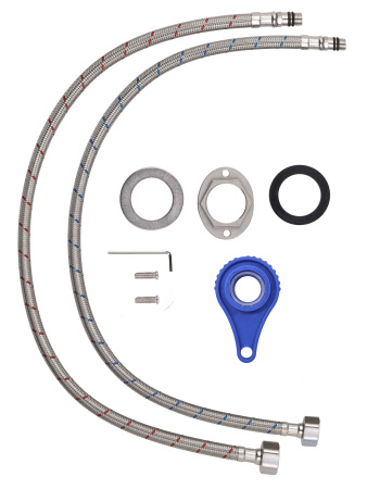 Смеситель Wonzon & Woghand Edge WW-88139003-BGM на раковину/столешницу графит