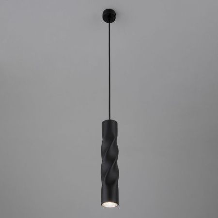 Светильник подвесной Eurosvet Scroll (Сцролл) 50136/1 LED черный