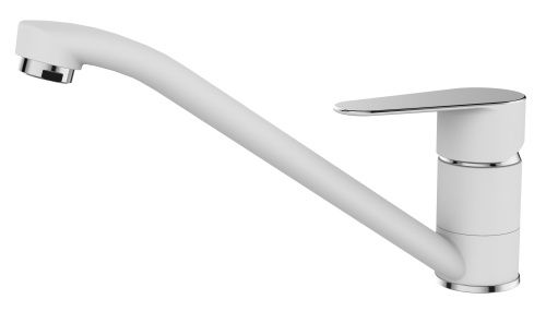 Смеситель для кухни Voda SW 05 k на мойку белый - фото 2