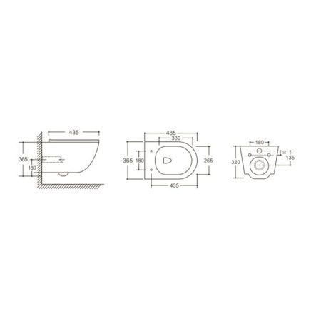 Унитаз подвесной Cerutti SPA CT10017 черный с сиденьем микролифт безободковый каскадный смыв