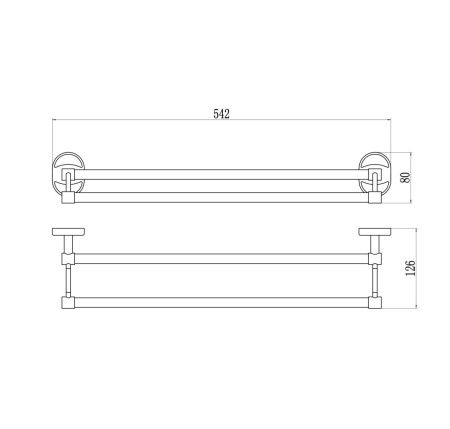 Полотенцедержатель Savol S-007048