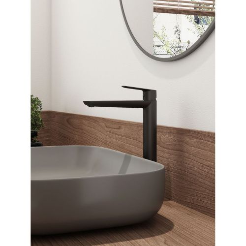 Смеситель для раковины Splenka S41 S41.15.06 на столешницу черный - фото 4