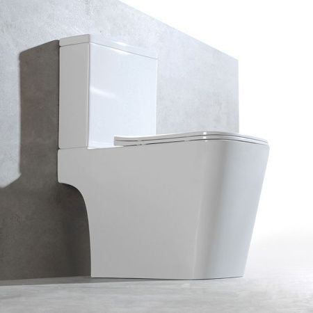 Унитаз напольный с бачком Vincea Hope VT2-201 белый с сиденьем микролифт безободковый душевой смыв