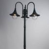 Садово-парковый светильник Arte Lamp Malaga (Малага) A1086PA-3BG