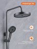 Душевая стойка ProHanss P61.24.09 настенная цвет серый